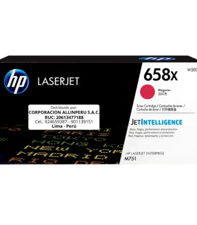Toner HP W2003X (658X) LaserJet. M571 Magenta 28
