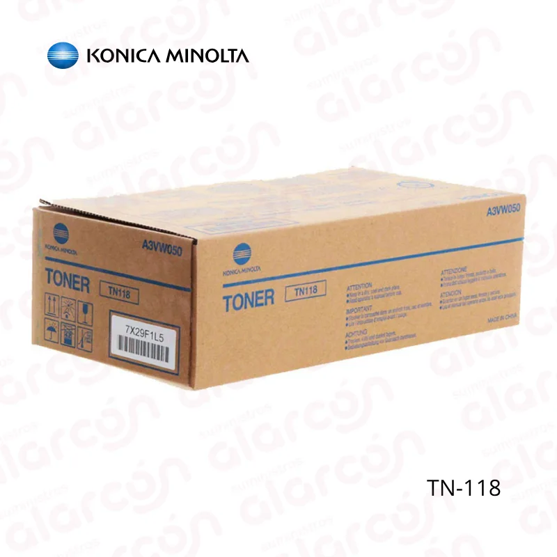 Toner Konica Minolta TN-118 BizGub 215/226 12.000 PAGINAS