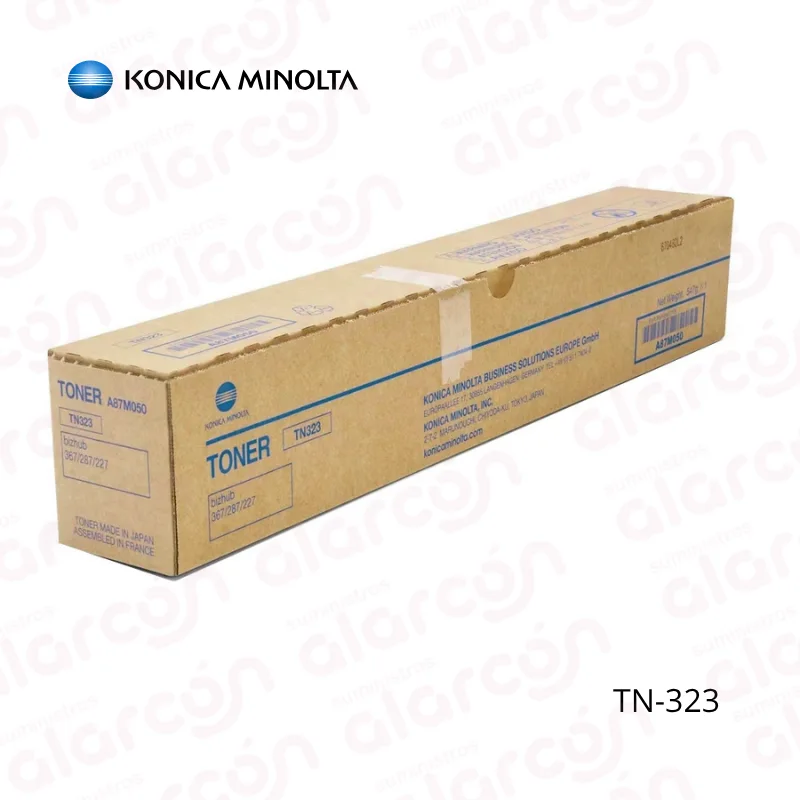 Toner Konica Minolta TN-323 BizGub 367 23.000 PAGINAS
