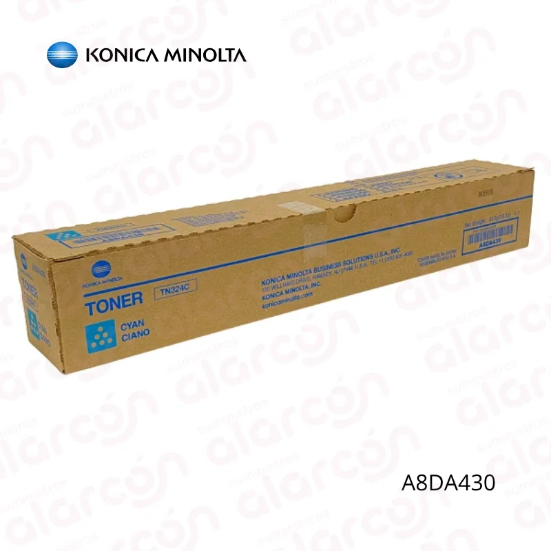 Toner Konica Minolta TN-324C Cyan BizGub C258