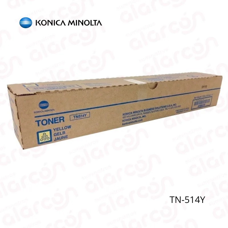 Toner Konica Minolta TN-514Y YELLOW BizGub C-458