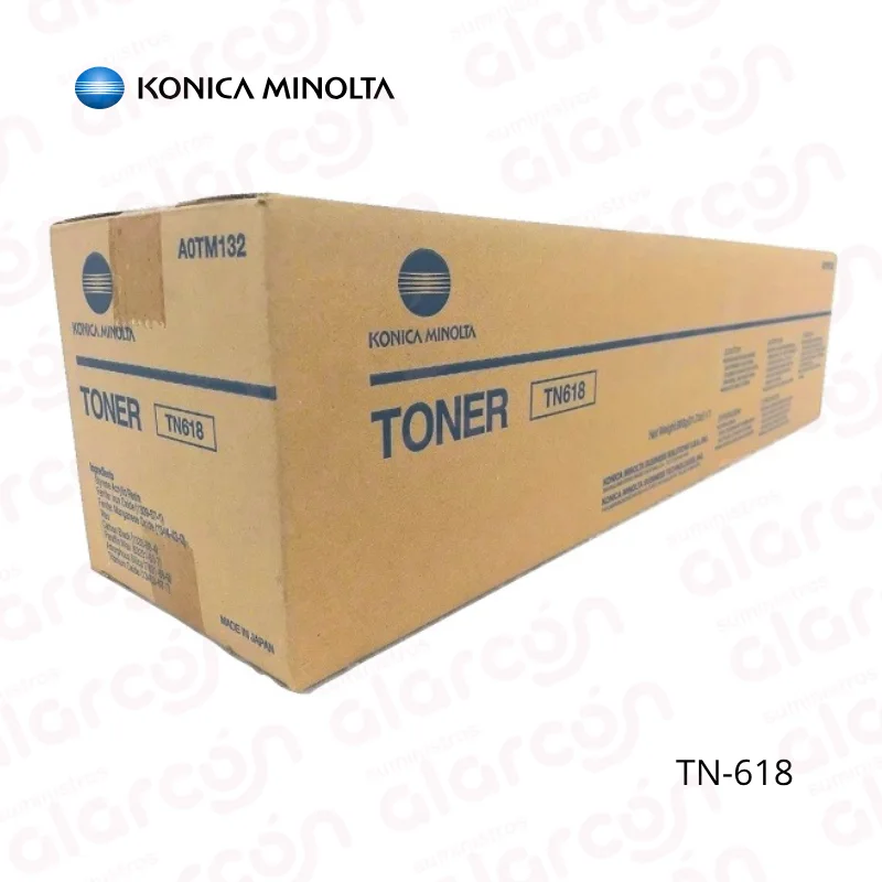 Toner Konica Minolta TN-618 NEGRO BizGub 552/652