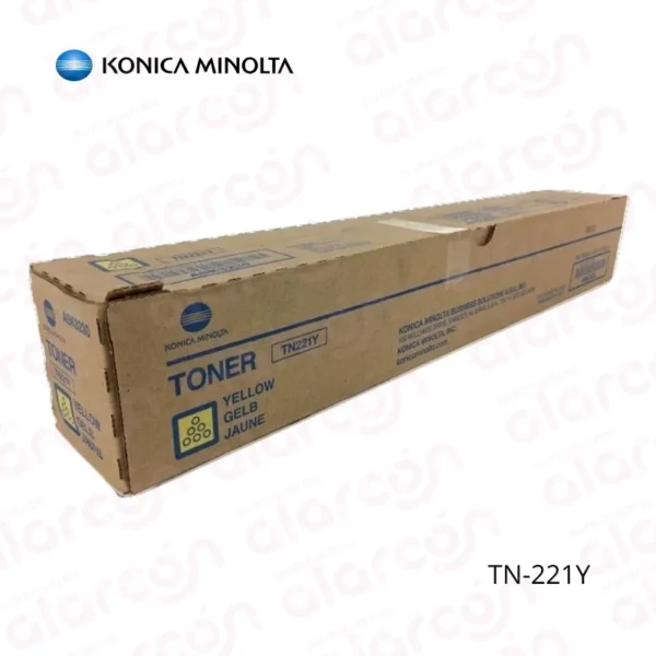 Toner Konica Minolta TN221 Yellow A8K3250  BizGub C227