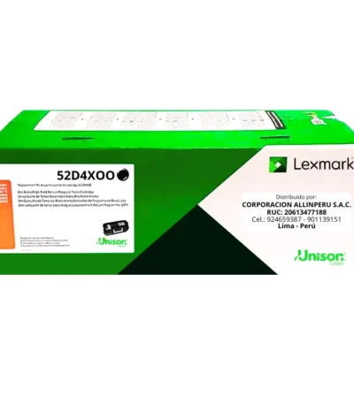 Toner Lexmark 52D4X00 524X Negro MS811 - 45000 Páginas Original