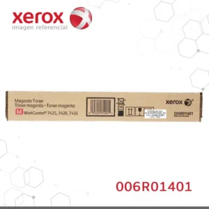 Toner Xerox 006R01401 Magenta 15K Workcentre 7428, 7435, 7445 Alta capacidad