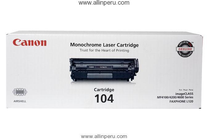 Toner Canon 104 Negro, 2.000 Pág