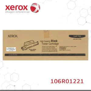 Toner Xerox 106R01221 Negro 18K Phaser 6360 Capacidad estandar