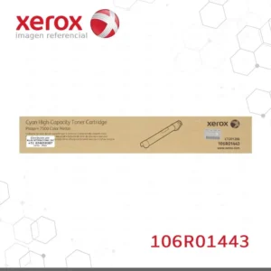 Toner Xerox 106R01443 Cian 17.8K Phaser 7500 Alta capacidad