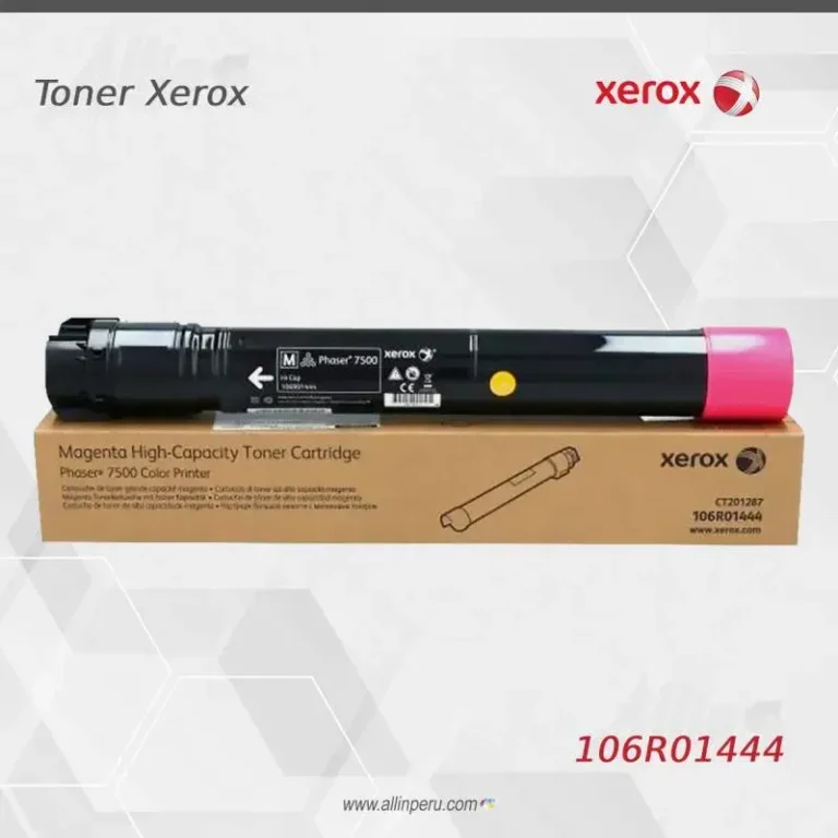 Toner Xerox 106R01444 Magenta 17.8K Phaser 7500 Alta capacidad