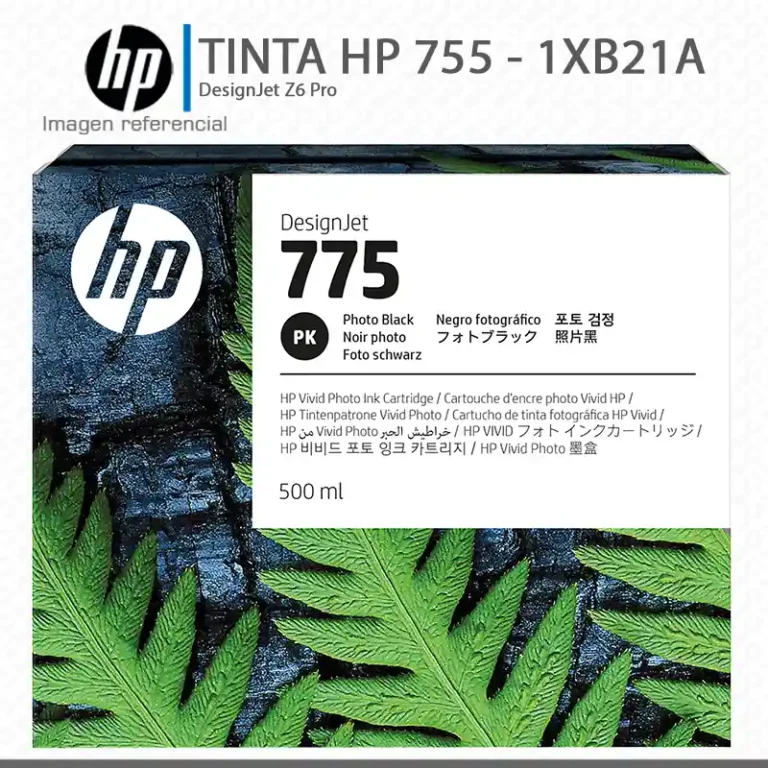 Tinta 775 HP 1XB21A Photo Black DesignJet Z9 500-ML