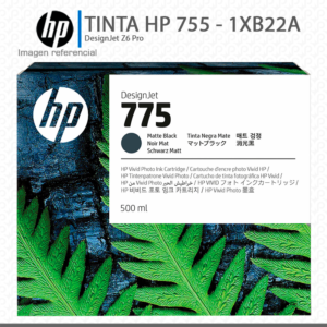 Tinta 775 HP 1XB22A Matte Black DesignJet Z9 500-ML