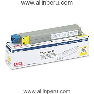 Toner Okidata 42918901 Yellow, 15.000 Paginas