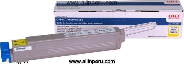 Toner Okidata 42918981 Amarillo, 16.500 Paginas