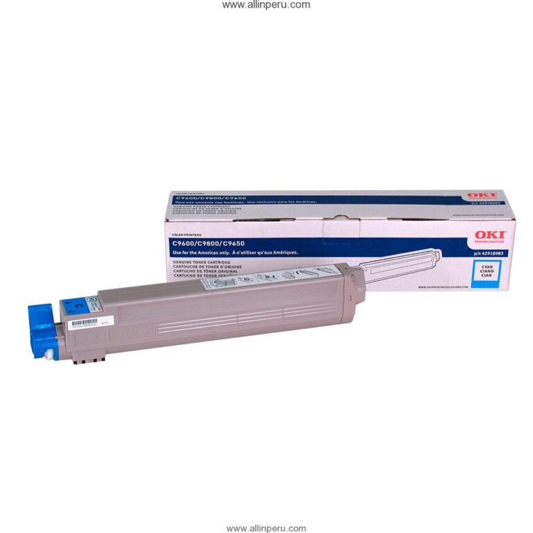Toner Okidata 42918983 Cyan, 16.500 Paginas