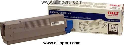 Toner Okidata 43324404 Negro , 5.000 Paginas