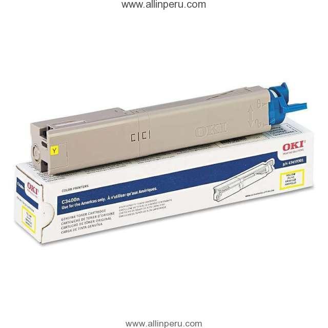 Toner Okidata 43459301 Yellow , 2.000 Páginas