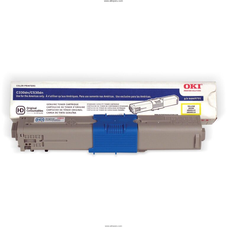 Toner Okidata 44469701 Yellow , 3.000 Paginas