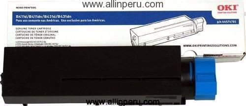Toner Okidata 44574701 Negro, 4.000 Paginas