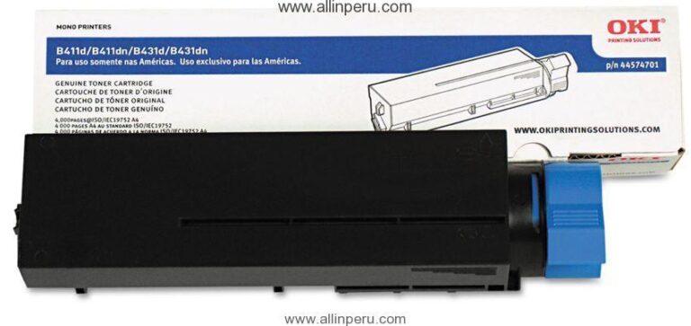 Toner Okidata 44574708 Negro, 4.000 Paginas