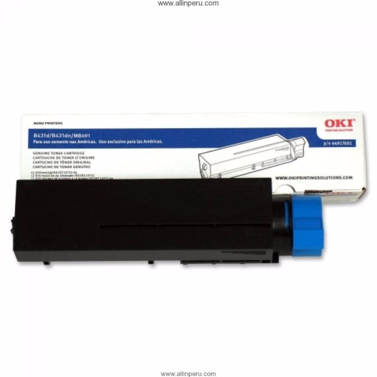 Toner Okidata 44917601 Negro , 12.000 Paginas