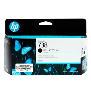Tinta HP 738 Negro 130ml – Modelo 498N4A