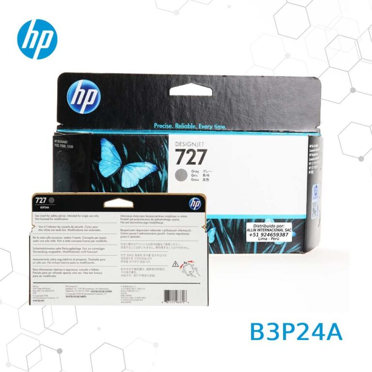 Pack de Tinta HP 727 130ML para Designjet T1500, T2500