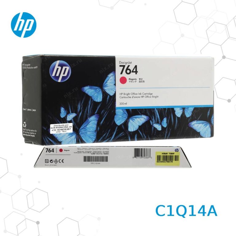 Cartucho de Tinta HP 764 Magenta C1Q14A 300, Ml