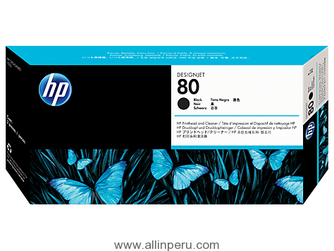 Cabezal HP 80 Black C4820A
