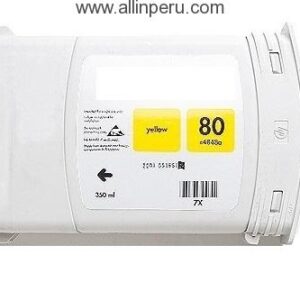 Tinta HP® 80 Amarillo C4848A, 350-Ml
