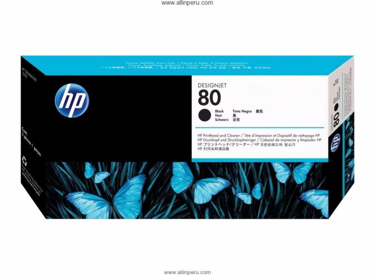 Tinta HP® 80 Negro C4871A, 350-Ml