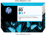 Tinta HP® 80 Cyan C4872A, 175-Ml
