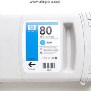 Tinta HP® 80 Cyan C4872A, 175-Ml