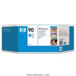 Tinta HP 90 Cyan C5060A 225Ml