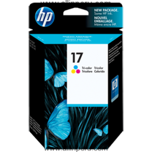 Tinta HP® 17 Tricolor C6625A, 480 Páginas