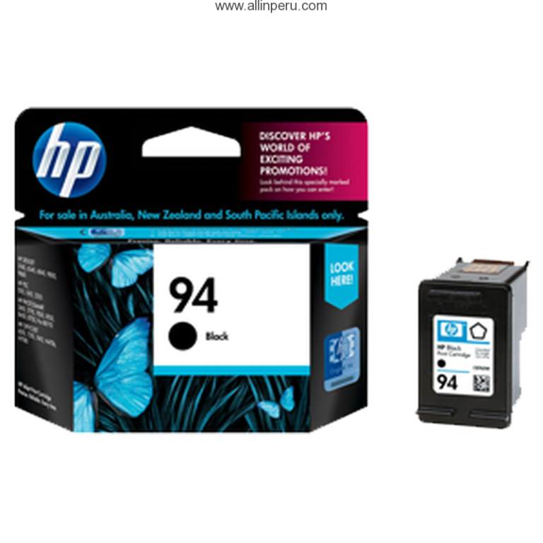 Tinta HP® 94 Negro C8765WL, 11Ml