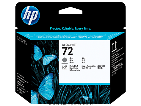 Cabezal HP 72 Gray & Photo Black C9380A