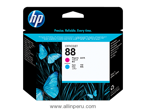 Cabezal HP 88 Magenta & Cyan C9382A