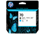 Cabezal HP 70 Matte Black & Cyan C9404A