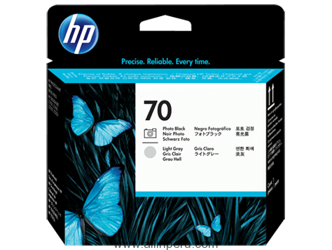 Cabezal HP 70 Photo Black & Light Gray C9407A