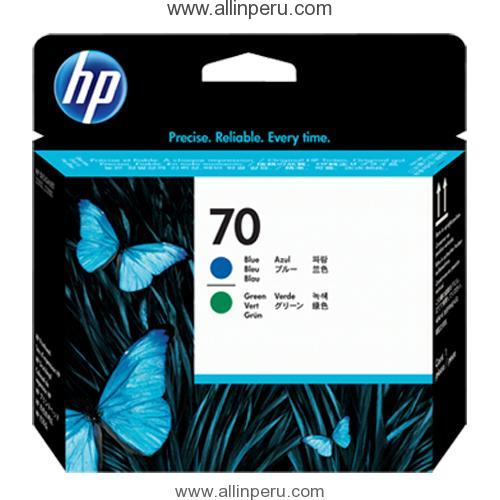 Cabezal HP 70 Photo Blue & Green C9408A
