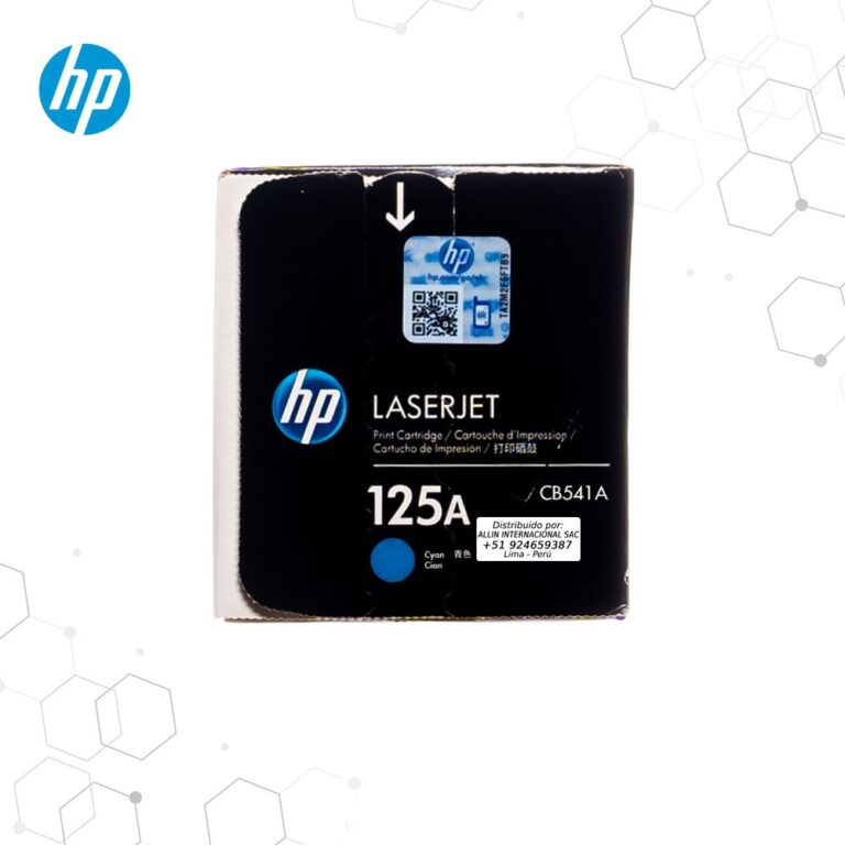Toner HP 125A Cian CB541A LaserJet CP1215 CP1518 CM1312