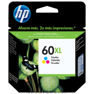 Tinta HP® 60XL Tricolor CC644WL, 440 Páginas