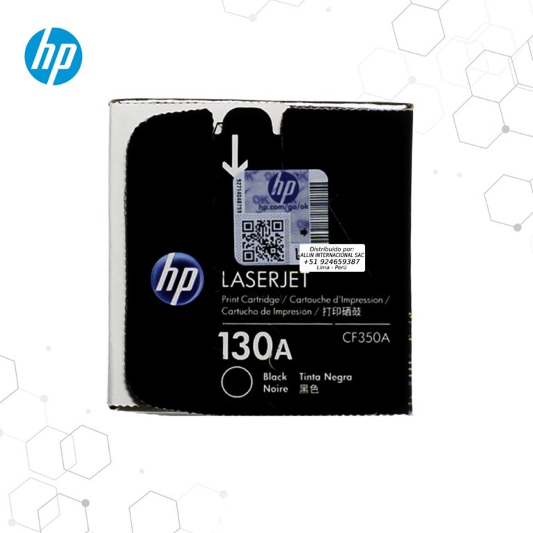 Toner HP 130A Negro CF350A para LaserJet M176 y M177