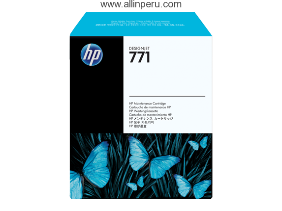 Cartucho de mantenimiento HP CH644A negro 771