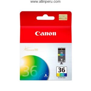 Tinta Canon CLI-36 Tricolor, 90 páginas