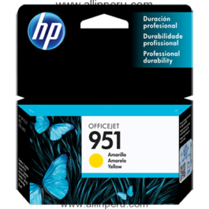 Tinta HP® 951 Yellow CN052AL, 700 Páginas