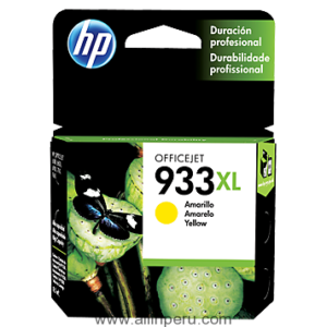 Tinta HP® 933XL Yellow CN056AL, 825 Páginas
