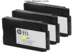 Tinta HP® 711 Amarillo CZ136A, 29-Ml Pack 3
