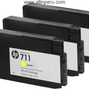 Tinta HP® 711 Amarillo CZ136A, 29-Ml Pack 3