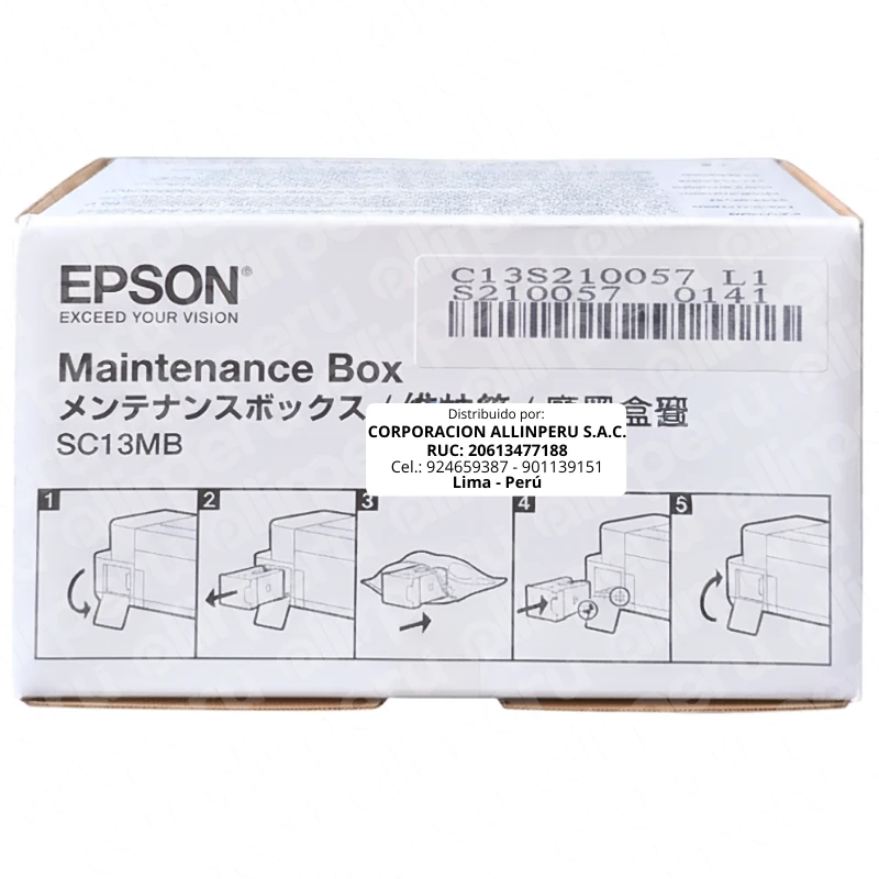 Caja De Mantenimiento Epson SC13MB para SureColor SC-T3100M T3170 T3170M T5170 F570 F571